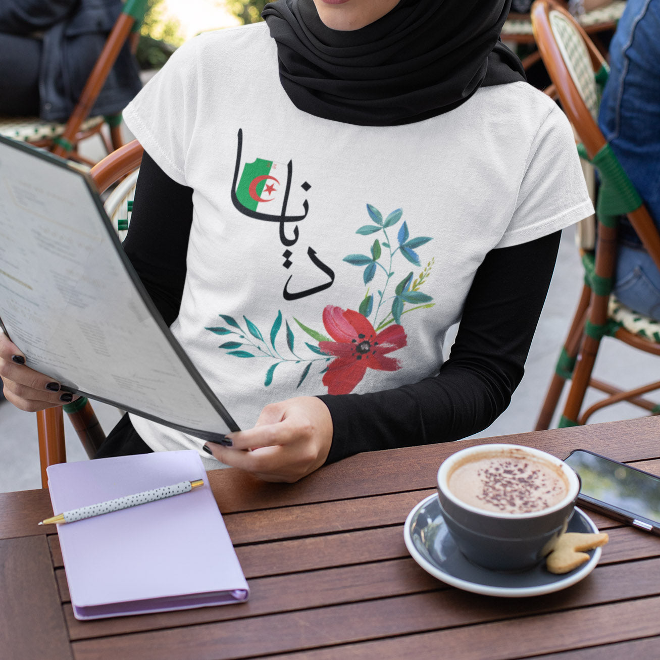Diana - T-shirt Calligraphie Arabe